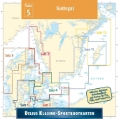 Delius Klasing Sportbootkarten CD-ROM / Kattegat