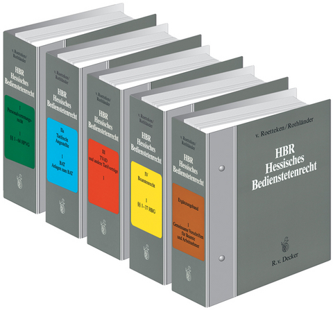 Hessisches Bedienstetenrecht - HBR - 