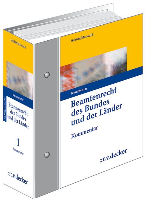 Beamtenrecht des Bundes und der L&auml;nder - Kommentar - Robert Brockhaus, Angelika Eck, Alfons Gunkel, Arne Hoffmann, Boris Hoffmann, Leonhard Kathke, Ulrich Knoke, Dirk Lechtermann, Joachim Maiwald, Michael May, Jens Schachel, Klaus Schmiemann, Jens Tiedemann, Stefan Werres