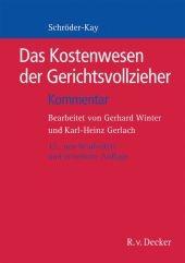 Das Kostenwesen der Gerichtsvollzieher - 