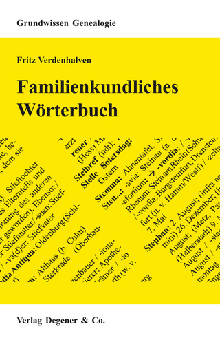 Familienkundliches Wörterbuch