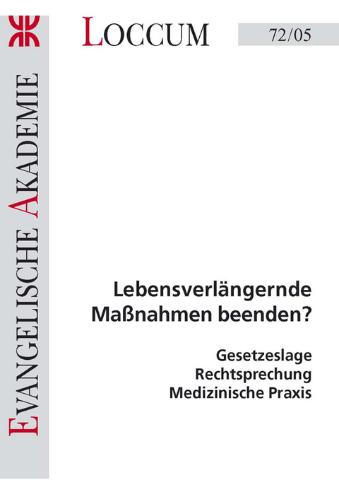 Lebensverl&auml;ngernde Ma&szlig;nahmen beenden? - 