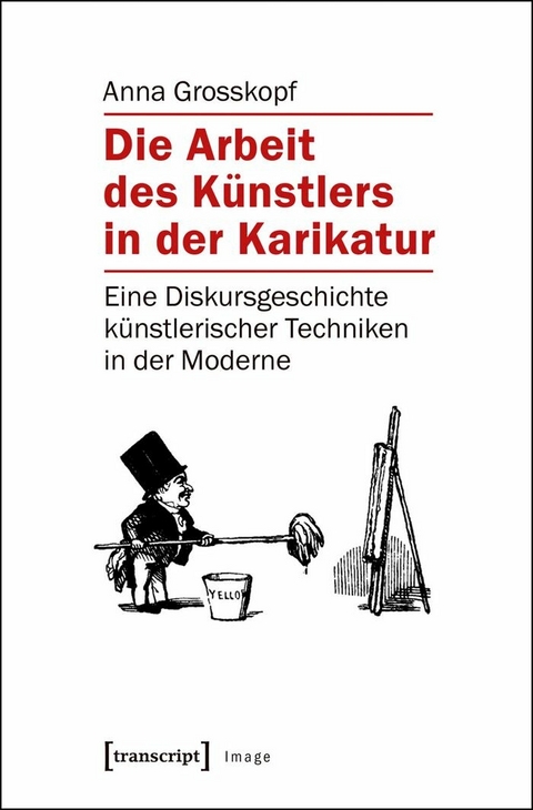 Die Arbeit des Künstlers in der Karikatur - Anna Grosskopf