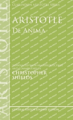 Aristotle: De Anima