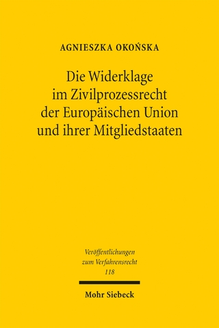 Die Widerklage im Zivilprozessrecht der Europäischen Union und ihrer Mitgliedstaaten