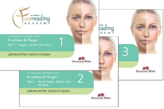 Lernkarten Gesichtlesen - Krankheit & Mangel Set