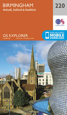Birmingham, Walsall, Solihull and Redditch -  Ordnance Survey