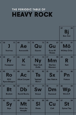The Periodic Table of HEAVY ROCK - Ian Gittins