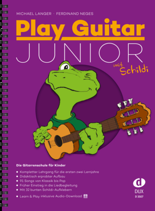 Play Guitar Junior mit Schildi