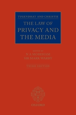 Tugendhat and Christie: The Law of Privacy and The Media