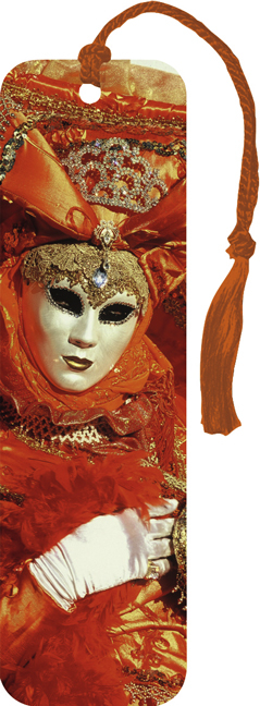 Venezianische Maske - blau