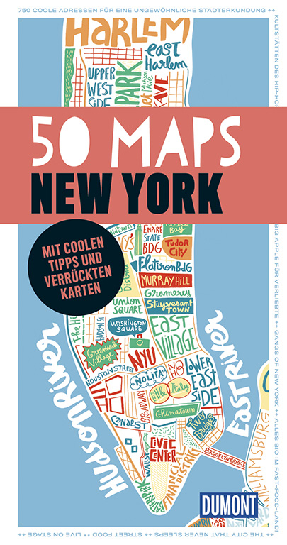 50 Maps New York (DuMont Reisef&uuml;hrer)