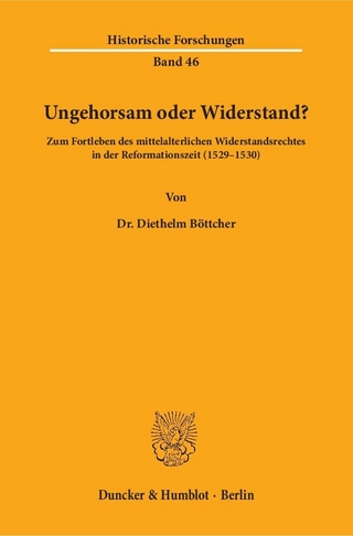 Ungehorsam oder Widerstand?