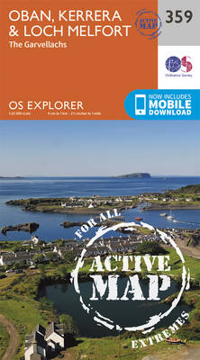Oban, Kerrera and Loch Melfort -  Ordnance Survey