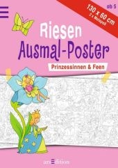 Riesen Ausmal-Poster Prinzessinnen & Feen - Corina Beurenmeister