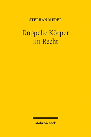 Doppelte Körper im Recht