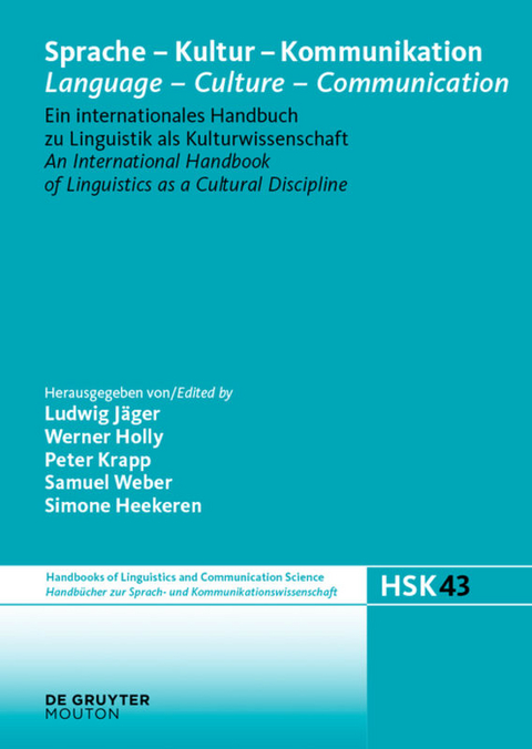 Sprache - Kultur - Kommunikation / Language - Culture - Communication - 