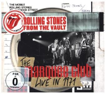 From The Vault - The Marquee Club, Live in 1971, 1 DVD + 1 Audio-CD (Digipack) -  The Rolling Stones