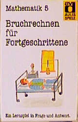 Aulis Kartenspiele. Faltschachtel mit 80 Spielkarten, 1 Spielanleitung und 1 Lösungskarte. Kartenformat 8,9 × 5,7 cm / Mathematik / Bruchrechnen für Fortgeschrittene