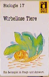 Aulis Kartenspiele. Faltschachtel mit 80 Spielkarten, 1 Spielanleitung und 1 Lösungskarte. Kartenformat 8,9 × 5,7 cm / Biologie / Wirbellose Tiere