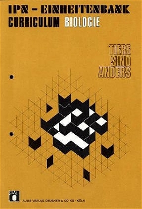 Tiere sind anders. Lehrerheft