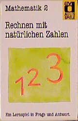 Aulis Kartenspiele. Faltschachtel mit 80 Spielkarten, 1 Spielanleitung und 1 Lösungskarte. Kartenformat 8,9 × 5,7 cm / Mathematik / Rechnen mit natürlichen Zahlen