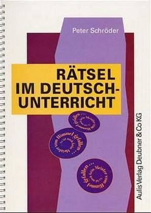 Kopiervorlagen Deutsch / Rätsel im Deutschunterricht