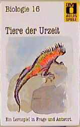 Aulis Kartenspiele. Faltschachtel mit 80 Spielkarten, 1 Spielanleitung und 1 Lösungskarte. Kartenformat 8,9 × 5,7 cm / Biologie / Tiere der Urzeit