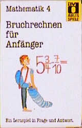 Aulis Kartenspiele. Faltschachtel mit 80 Spielkarten, 1 Spielanleitung und 1 Lösungskarte. Kartenformat 8,9 × 5,7 cm / Mathematik / Bruchrechnen für Anfänger