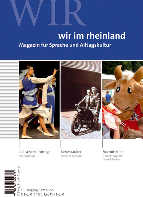 WIR - wir im Rheinland 1-2/2008