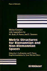 Metric Structures for Riemannian and Non-Riemannian Spaces