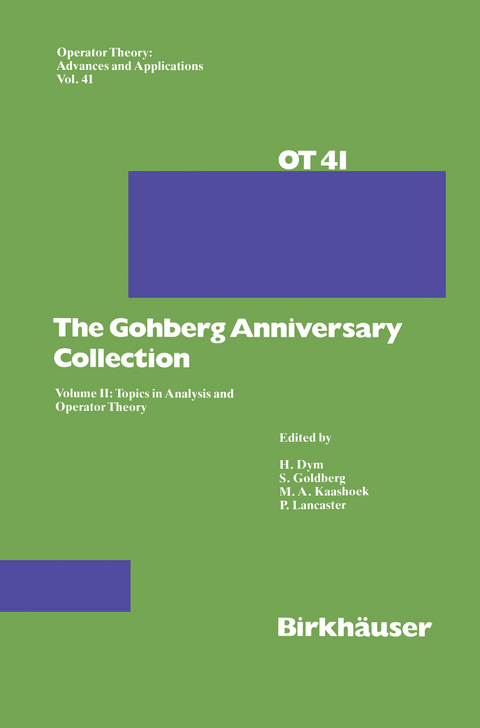 The Gohberg Anniversary Collection - 