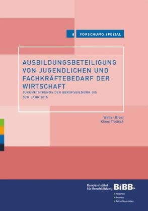 Ausbildungsbeteiligung von Jugendlichen und Fachkräftebedarf der Wirtschaft