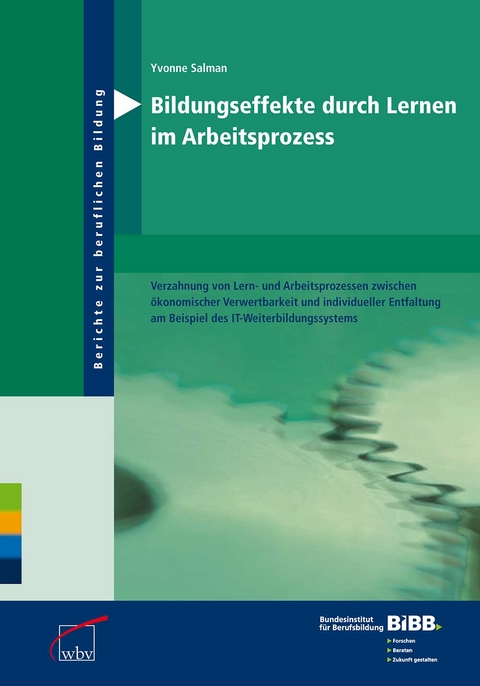 Bildungseffekte durch Lernen im Arbeitsprozess Verzahnung von Lern- und Arbeitsprozessen - Yvonne Salman