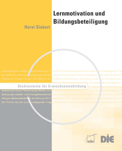 Lernmotivation und Bildungsbeteiligung - Horst Siebert