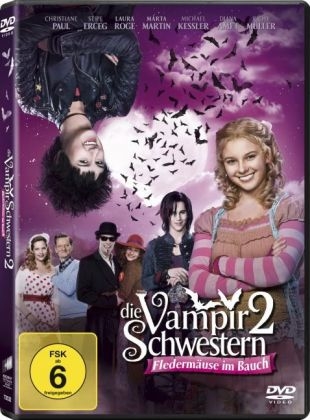 Die Vampirschwestern 2 - Flederm&auml;use im Bauch, 1 DVD + Digital UV - Franziska Gehm