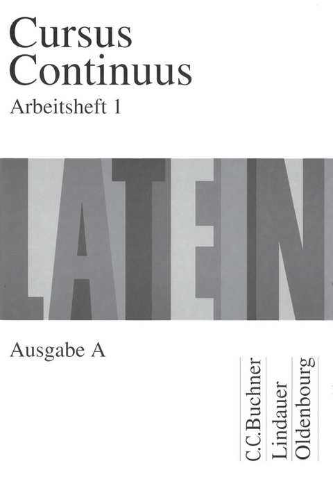 Cursus Continuus A / Cursus Continuus A AH 1 - Dieter Belde, Gerhard Fink, Andreas Fritsch, Hartmut Grosser, Rudolf Hotz, Hubertus Kudla, Friederich Maier, Wolfgang Matheus, Andreas M&uuml;ller, Peter Petersen, Hans Dietrich Unger, Andrea Wilhelm, Karl Bayer