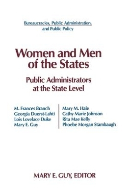 Women and Men of the States - Mary E. Guy, Kenneth J Meier