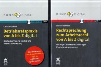 Betriebsratspraxis von A bis Z /Rechtsprechung zum Arbeitsrecht von A bis Z - Kombi-Paket - Christian Schoof