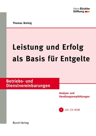 Leistung und Erfolg als Basis für Entgelte