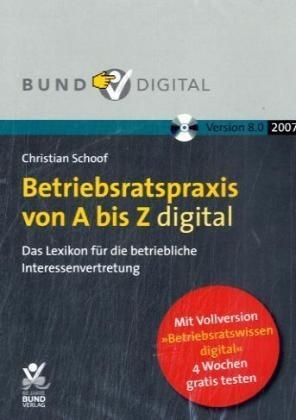 Betriebsratspraxis von A bis Z - Einzelbezug Vers. 8.0