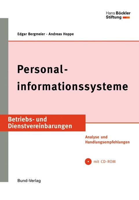 Personalinformationssysteme - Edgar Bergmeier, Andreas Hoppe