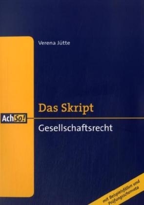 Gesellschaftsrecht - Verena J&uuml;tte