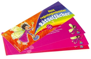 Mein regenbogenbunter Rätselfächer