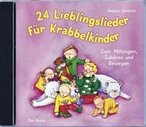 24 Lieblingslieder f&uuml;r Krabbelkinder, Audio-CD - Stephen Janetzko