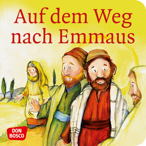 Auf dem Weg nach Emmaus. Mini-Bilderbuch. - Susanne Brandt, Klaus-Uwe Nommensen