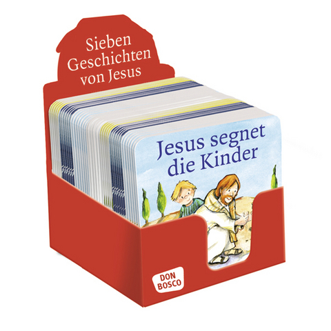 Kinder begegnen Jesus - Thekendisplay (7 B&auml;nde zu je 7 Exemplaren) - Susanne Brandt, Klaus-Uwe Nommensen