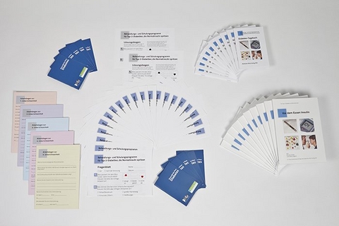 Behandlungs- und Schulungsprogramm f&uuml;r Typ-2-Diabetes mit pr&auml;prandialer Insulintherapie: Verbrauchsmaterial - Monika Gr&uuml;&szlig;er, Viktor J&ouml;rgens