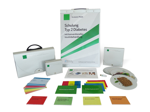 Behandlungs- und Schulungsprogramm f&uuml;r Typ-2-Diabetes mit konventioneller Insulintherapie: Unterrichtsmaterial - Monika Gr&uuml;&szlig;er, Viktor J&ouml;rgens