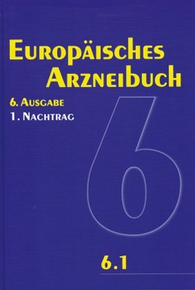 Europ&auml;isches Arzneibuch 6. Ausgabe, 1. Nachtrag (Ph.Eur. 6.1)